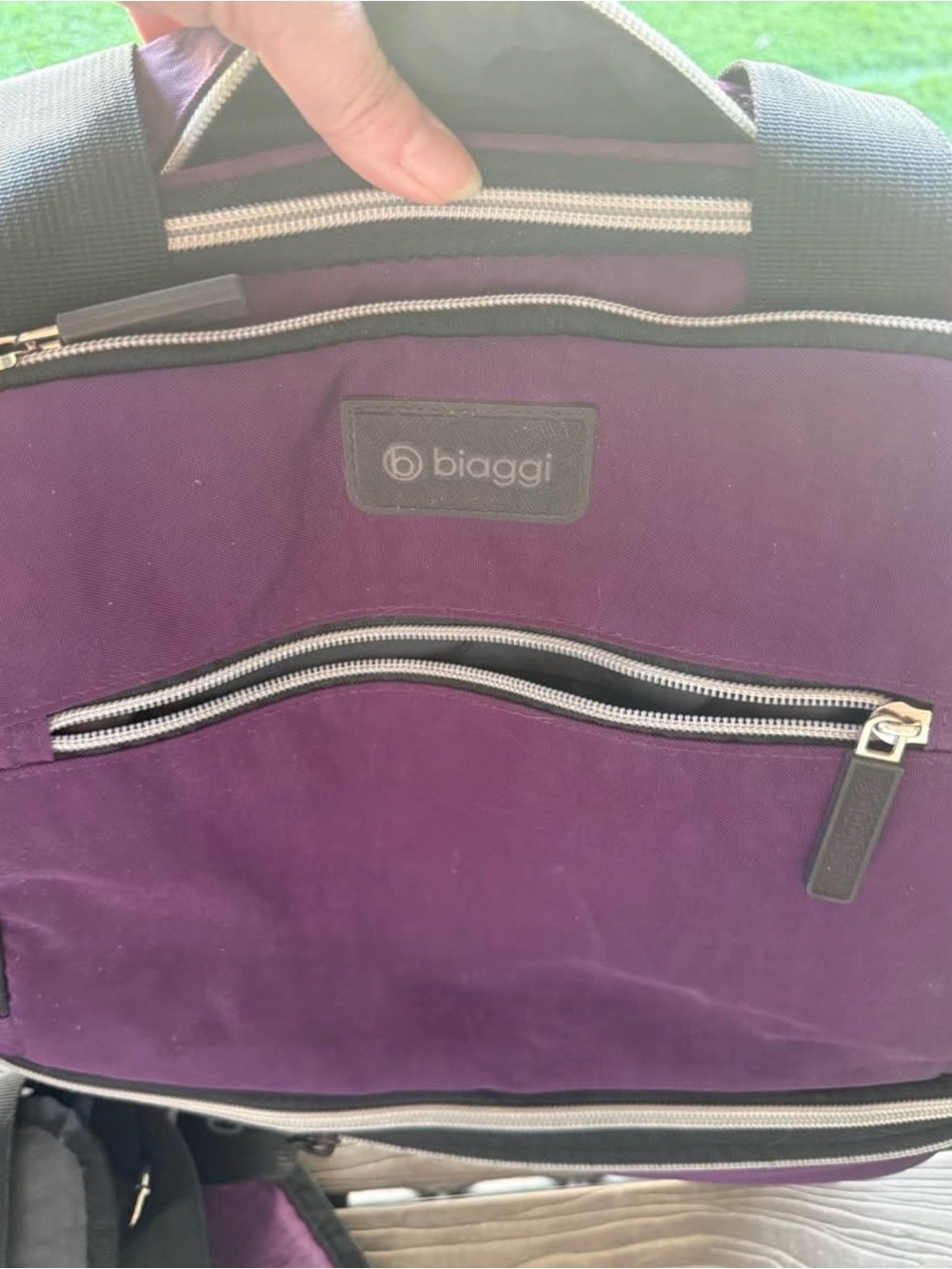 Biaggi Zipsak Boost Set of 2 Expandable Folding Carry On Travel Bags